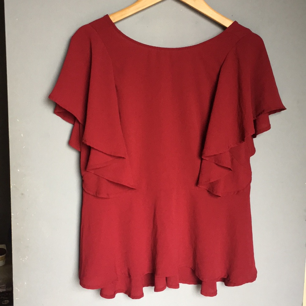 Shein PlusSize Flowy Sleeveless Blouse 1XL